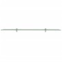 Floating shelves 2 units glass 8 mm 100x10 cm by vidaXL, Shelves and shelves - Ref: Foro24-3051517, Price: 41,22 €, Discount: %
