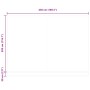 Toldo Retráctil Manual Antracita 450 x 300 cm Tela, Metal
