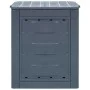 Compostadores de jardín 2 unidades gris 520 L 60x60x73 cm de vidaXL, Compostadores - Ref: Foro24-278919, Precio: 134,32 €, De...