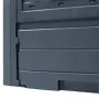 Compostadores de jardín 2 unidades gris 520 L 60x60x73 cm de vidaXL, Compostadores - Ref: Foro24-278919, Precio: 134,32 €, De...