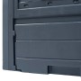 Compostadores de jardín 2 unidades gris 520 L 60x60x73 cm de vidaXL, Compostadores - Ref: Foro24-278919, Precio: 109,80 €, De...