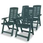 Gartenmöbel-Set, 5-teilig, grünes Kunststoff-Gartenmöbel-Set von vidaXL, Gartensets - Ref: Foro24-275079, Preis: 556,98 €, Ra...