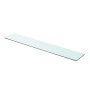 Shelves 2 units transparent glass panel 90x15 cm by vidaXL, Shelves and shelves - Ref: Foro24-3051578, Price: 41,77 €, Discou...