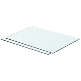 Regale 2 Einheiten transparente Glasscheibe 50x30 cm von vidaXL, Regale und Regale - Ref: Foro24-3051561, Preis: 33,75 €, Rab...