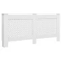 Heizkörperabdeckungen für 2 Einheiten aus weißem MDF, 172 x 19 x 81,5 cm von vidaXL, Zubehör für Heizkörper - Ref: Foro24-305...