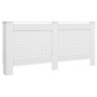 Heizkörperabdeckungen für 2 Einheiten aus weißem MDF, 172 x 19 x 81,5 cm von vidaXL, Zubehör für Heizkörper - Ref: Foro24-305...
