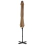 Gartenschirm mit tragbarem taupefarbenem Sockel von vidaXL, Sonnenschirme - Ref: Foro24-276334, Preis: 199,13 €, Rabatt: %