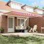 Toldo Retráctil Rojo, 450 x 300 cm tela