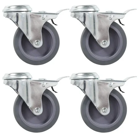Swivel wheels with pin hole 8 units 75 mm by vidaXL, Material handling - Ref: Foro24-277856, Price: 35,72 €, Discount: %