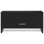 Schwarzer Sperrholzschrank 70x32,5x35 cm von vidaXL, Kleiderschränke - Ref: Foro24-808243, Preis: 37,63 €, Rabatt: %