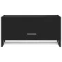 Schwarzer Sperrholzschrank 70x32,5x35 cm von vidaXL, Kleiderschränke - Ref: Foro24-808243, Preis: 37,63 €, Rabatt: %