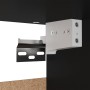 Schwarzer Sperrholzschrank 70x32,5x35 cm von vidaXL, Kleiderschränke - Ref: Foro24-808243, Preis: 37,63 €, Rabatt: %