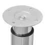 Telescopic table legs 4 units chrome 710 mm-1100 mm by vidaXL, Table legs - Ref: Foro24-3051486, Price: 95,59 €, Discount: %