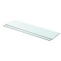 Estantes 2 unidades panel de vidrio transparente 80x20 cm de vidaXL, Estantes y estanterías - Ref: Foro24-3051574, Precio: 42...