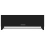 Schwarzer Sperrholzschrank 100x32,5x35 cm von vidaXL, Kleiderschränke - Ref: Foro24-808234, Preis: 64,57 €, Rabatt: %