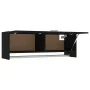 Black plywood cabinet 100x32.5x35 cm by vidaXL, Wardrobes - Ref: Foro24-808234, Price: 63,61 €, Discount: %