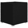 Garden loungers and table 3 pieces black synthetic rattan by vidaXL, Loungers - Ref: Foro24-3057666, Price: 352,82 €, Discoun...
