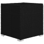 Gartenliegen und Tisch 3 Stück schwarzes synthetisches Rattan von vidaXL, Liegen - Ref: Foro24-3057666, Preis: 358,31 €, Raba...