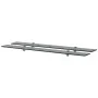 Floating shelves 2 units glass 8 mm 100x20 cm by vidaXL, Shelves and shelves - Ref: Foro24-3051533, Price: 79,69 €, Discount: %