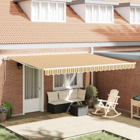 Toldo Retráctil 450 x 300 cm Multicolor