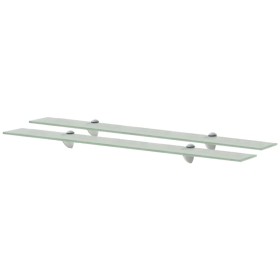 Estantes flotantes 2 unidades vidrio 8 mm 90x20 cm de vidaXL, Estantes y estanterías - Ref: Foro24-3051540, Precio: 51,97 €, ...