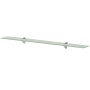 Floating shelves 2 units glass 8 mm 90x20 cm by vidaXL, Shelves and shelves - Ref: Foro24-3051540, Price: 51,97 €, Discount: %