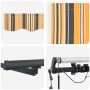 Toldo Retráctil with Multicolor 450 x 300 cm tela