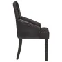 Dining chairs 6 units black genuine goat leather by vidaXL, dining chairs - Ref: Foro24-3056700, Price: 1,00 €, Discount: %