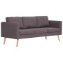 2-teilige Sofagarnitur aus taupegrauem Stoff von vidaXL, Sofas - Ref: Foro24-276858, Preis: 610,25 €, Rabatt: %