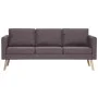 2-piece sofa set in taupe gray fabric by vidaXL, Sofas - Ref: Foro24-276858, Price: 555,44 €, Discount: %