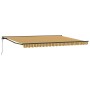 Toldo Retráctil Rayas Multicolor 450x300 cm tela