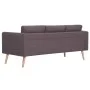 2-piece sofa set in taupe gray fabric by vidaXL, Sofas - Ref: Foro24-276858, Price: 555,44 €, Discount: %