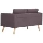 2-piece sofa set in taupe gray fabric by vidaXL, Sofas - Ref: Foro24-276858, Price: 555,44 €, Discount: %
