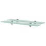 Floating shelves 2 units glass 8 mm 60x20 cm by vidaXL, Shelves and shelves - Ref: Foro24-3051521, Price: 44,60 €, Discount: %