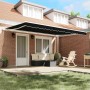Toldo Retráctil 450 x 300 cm Negro