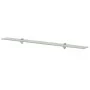 Estantes flotantes 2 unidades vidrio 8 mm 100x20 cm de vidaXL, Estantes y estanterías - Ref: Foro24-3051541, Precio: 62,62 €,...