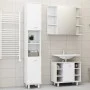 3-teiliges Badezimmermöbelset aus weißem Holzwerkstoff von vidaXL, Badezimmermöbel - Ref: Foro24-3056952, Preis: 181,31 €, Ra...