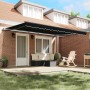 Toldo Retráctil Negro 450 x 300 cm tela