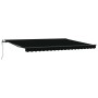 Toldo Retráctil Negro 450 x 300 cm tela