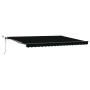 Toldo Retráctil with Negro 450 x 300 cm tela