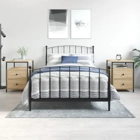 Nightstands 2 pcs engineered wood Sonoma oak 44x45x60 cm by vidaXL, Nightstands - Ref: Foro24-826006, Price: 108,67 €, Discou...
