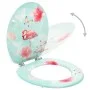 Toilet seats with lid 2 units MDF flamingo design by vidaXL, Toilet and bidet seats - Ref: Foro24-3056405, Price: 91,09 €, Di...
