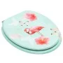Toilet seats with lid 2 units MDF flamingo design by vidaXL, Toilet and bidet seats - Ref: Foro24-3056405, Price: 91,09 €, Di...