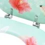Toilet seats with lid 2 units MDF flamingo design by vidaXL, Toilet and bidet seats - Ref: Foro24-3056405, Price: 91,09 €, Di...