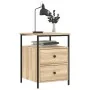 Nachttische, 2 Stück, Holzwerkstoff, Sonoma-Eiche, 44 x 45 x 60 cm von vidaXL, Nachttische - Ref: Foro24-826006, Preis: 108,1...
