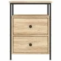 Nachttische, 2 Stück, Holzwerkstoff, Sonoma-Eiche, 44 x 45 x 60 cm von vidaXL, Nachttische - Ref: Foro24-826006, Preis: 108,1...