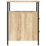Nachttische, 2 Stück, Holzwerkstoff, Sonoma-Eiche, 44 x 45 x 60 cm von vidaXL, Nachttische - Ref: Foro24-826006, Preis: 108,1...