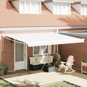 Toldo Manual 4,5 x 3 m Poliester y metal