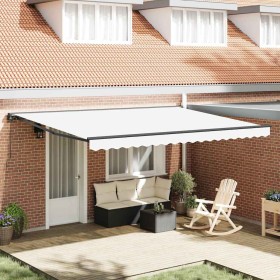 Toldo Retráctil Manual 450x300 cm tela