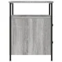 Mesitas noche 2 uds madera ingeniería gris Sonoma 44x45x60 cm de vidaXL, Mesitas de noche - Ref: Foro24-826010, Precio: 102,3...